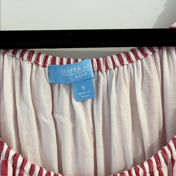 Draper James Red and White Striped Dress - Picture 2 of 4